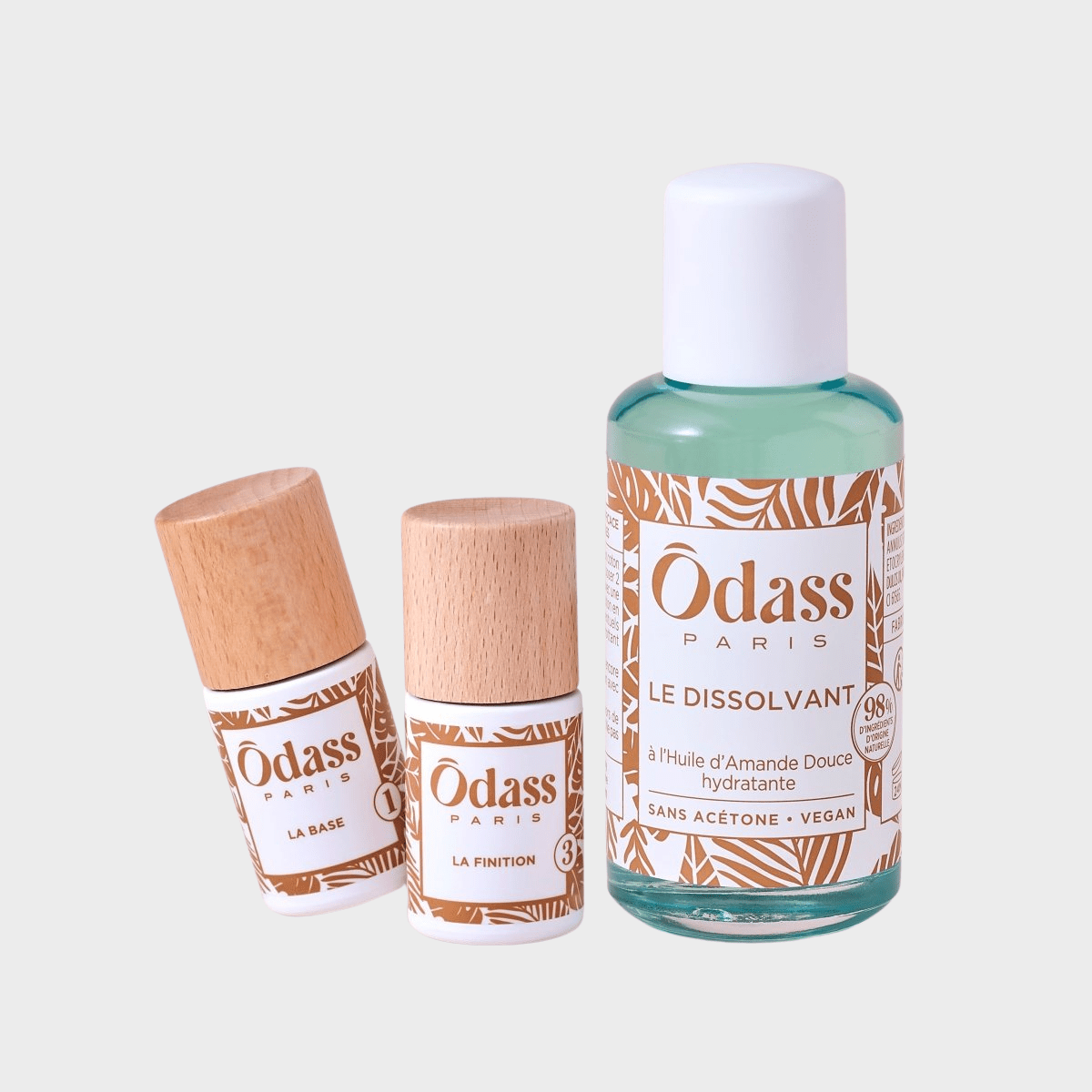 Le Trio : Base + Finition + Dissolvant 100 ml