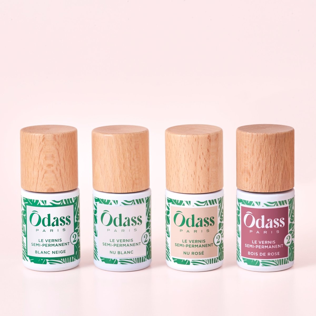 Le QUATUOR : Blanc neige – Nu blanc – Nu rosé – Bois de rose - Odass - Paris