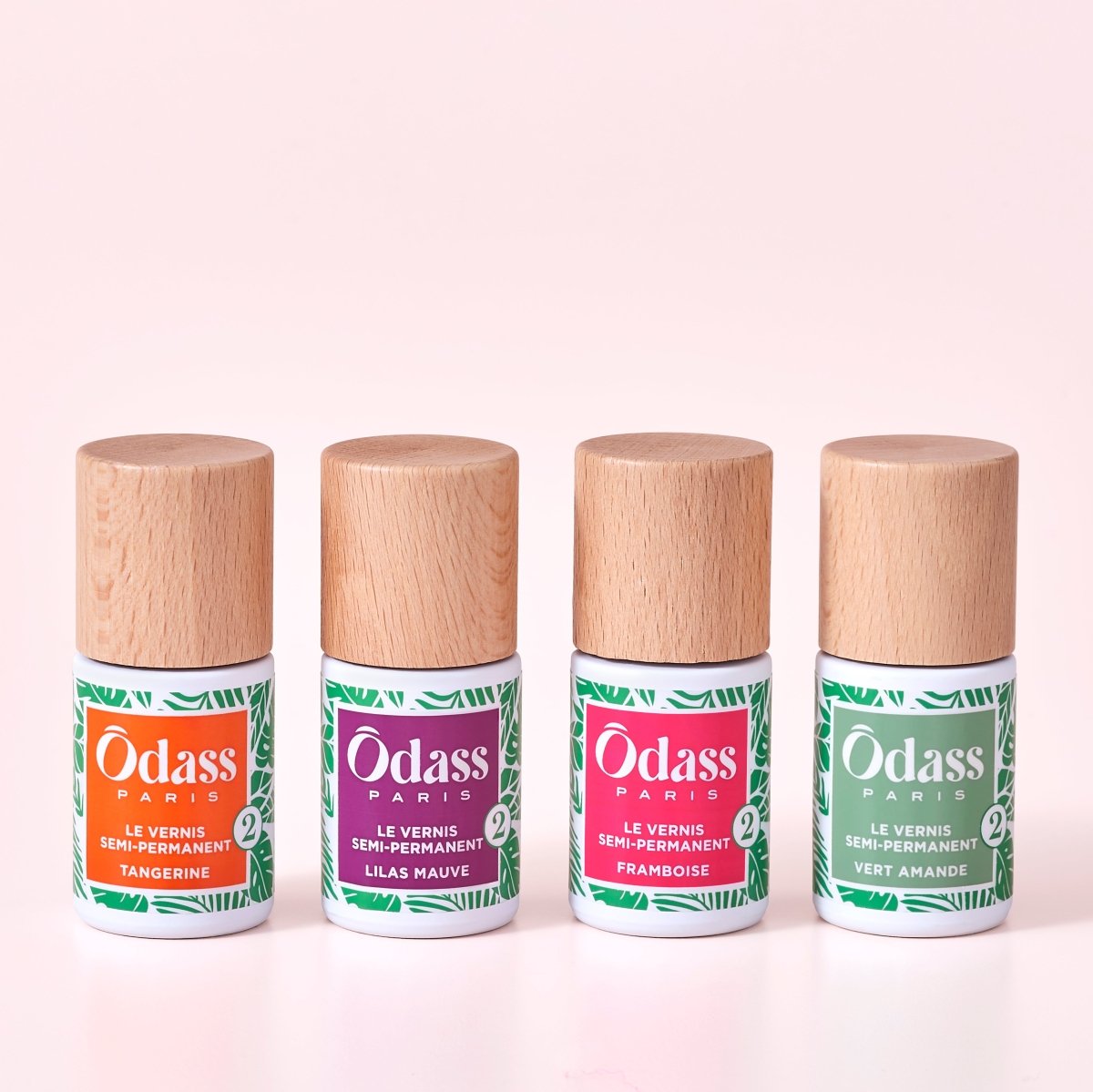 Le QUATUOR : Tangerine - Lilas Mauve - Framboise - Vert Amande - Odass - Paris