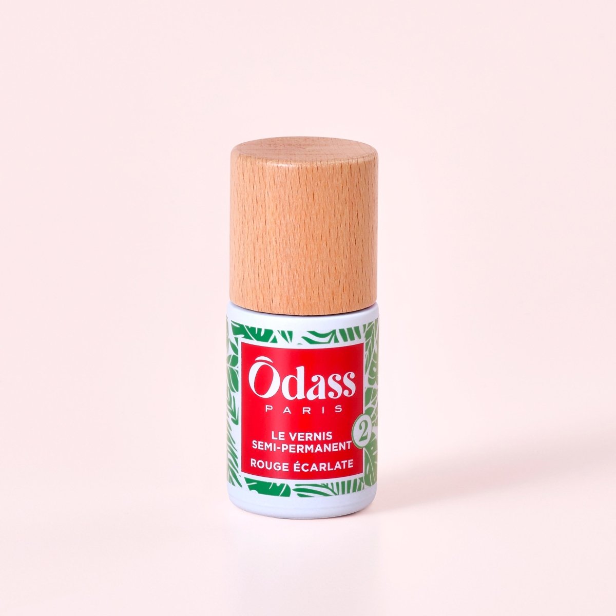 Le vernis semi - permanent - Rouge Écarlate - Odass - Paris