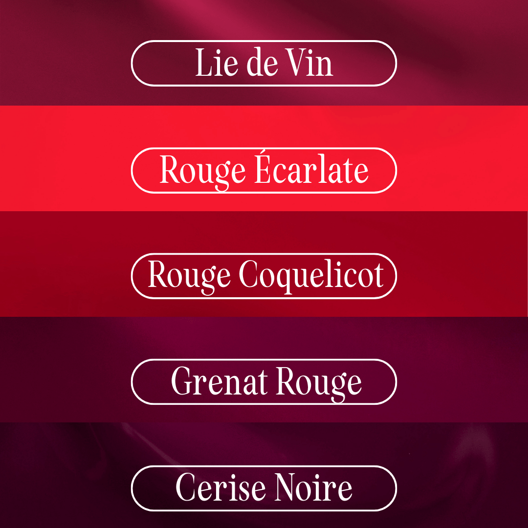 texture des rouges