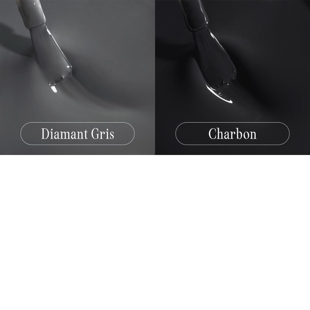 Le vernis semi-permanent - Charbon