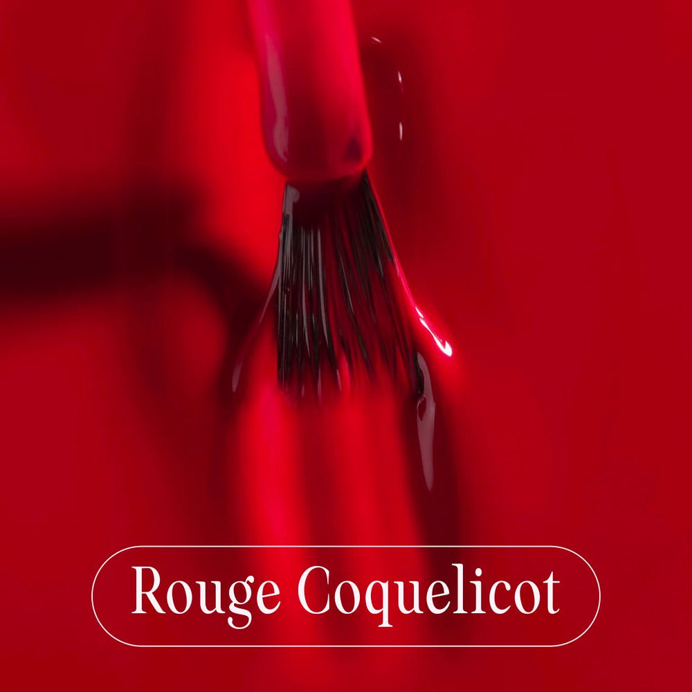 texture rouge coquelicot