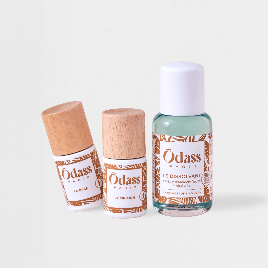 Le Trio : Base + Finition + Dissolvant