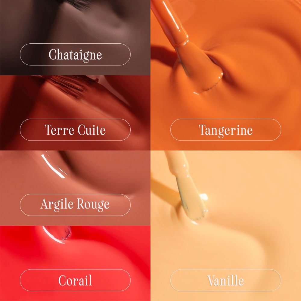 vernissemipermanentvanille texture multiple