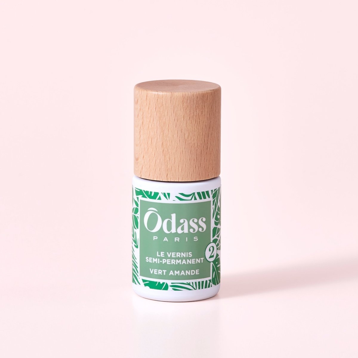 Le vernis semi - permanent - Vert Amande - Odass - Paris
