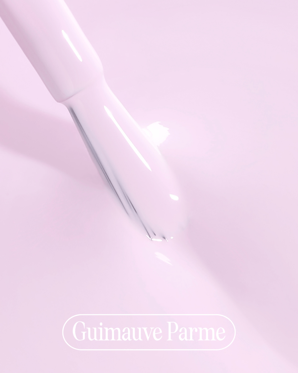 Le vernis semi-permanent – Guimauve Parme