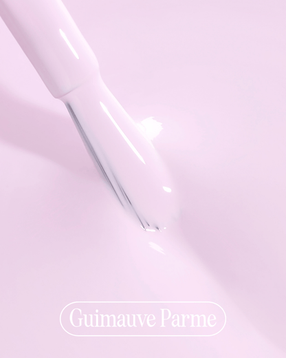 Le vernis semi-permanent – Guimauve Parme