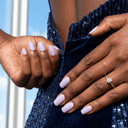 Le vernis semi-permanent - Guimauve Parme