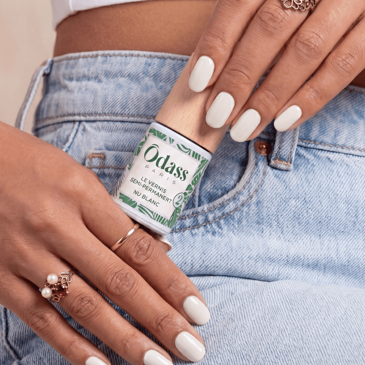 Le Duo French Manucure  : Blanc Neige – Nu Blanc