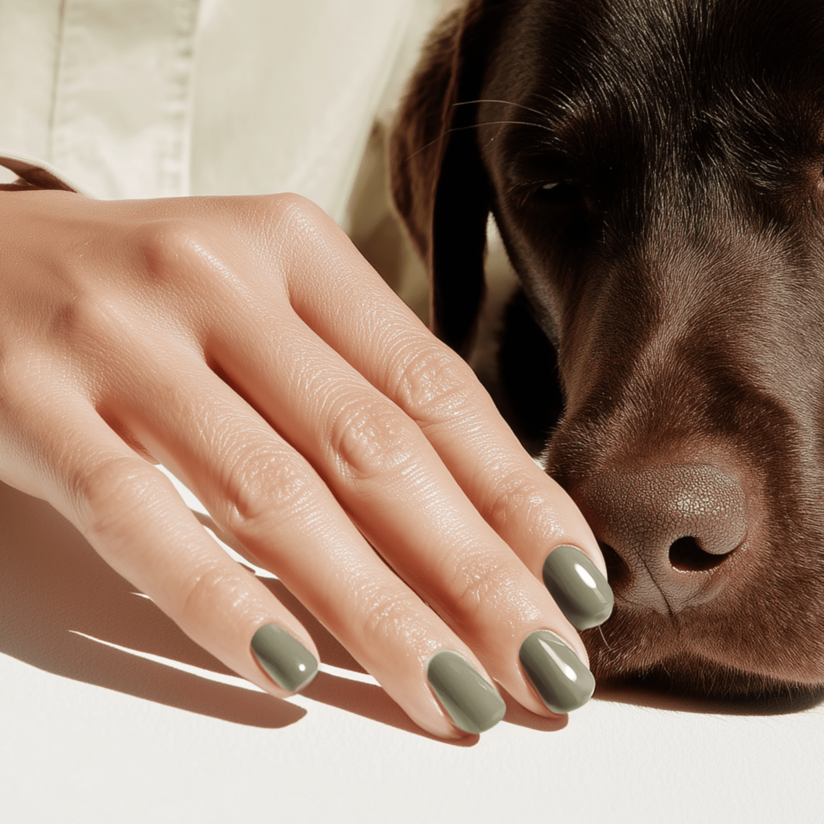 Le vernis semi-permanent - Olive