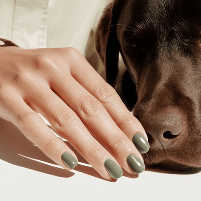 Le vernis semi-permanent - Olive