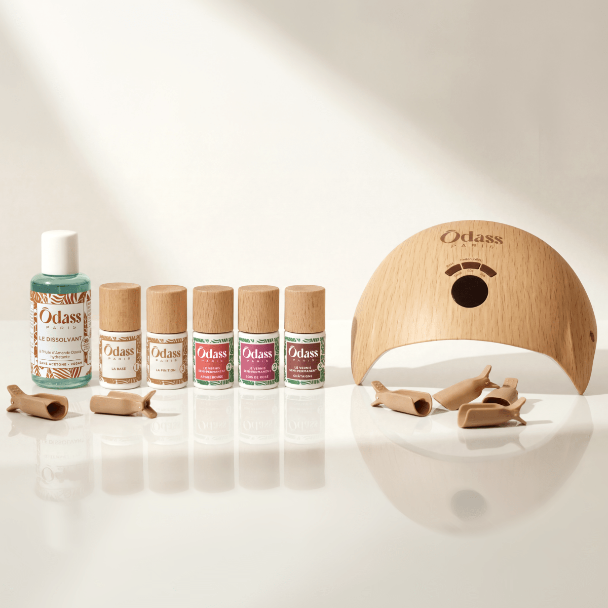 Le Kit Découverte complet avec 3 teintes au choix et la lampe Led brevetée offerte