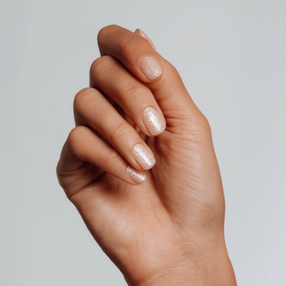 La Finition Pailletée Argentée