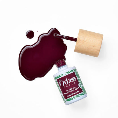 flacon renverse cerise noire