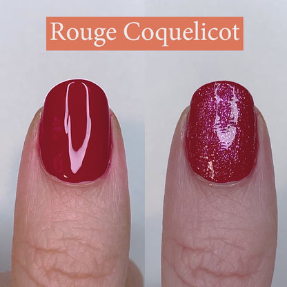 vidéo d'application du vernis pailleté 