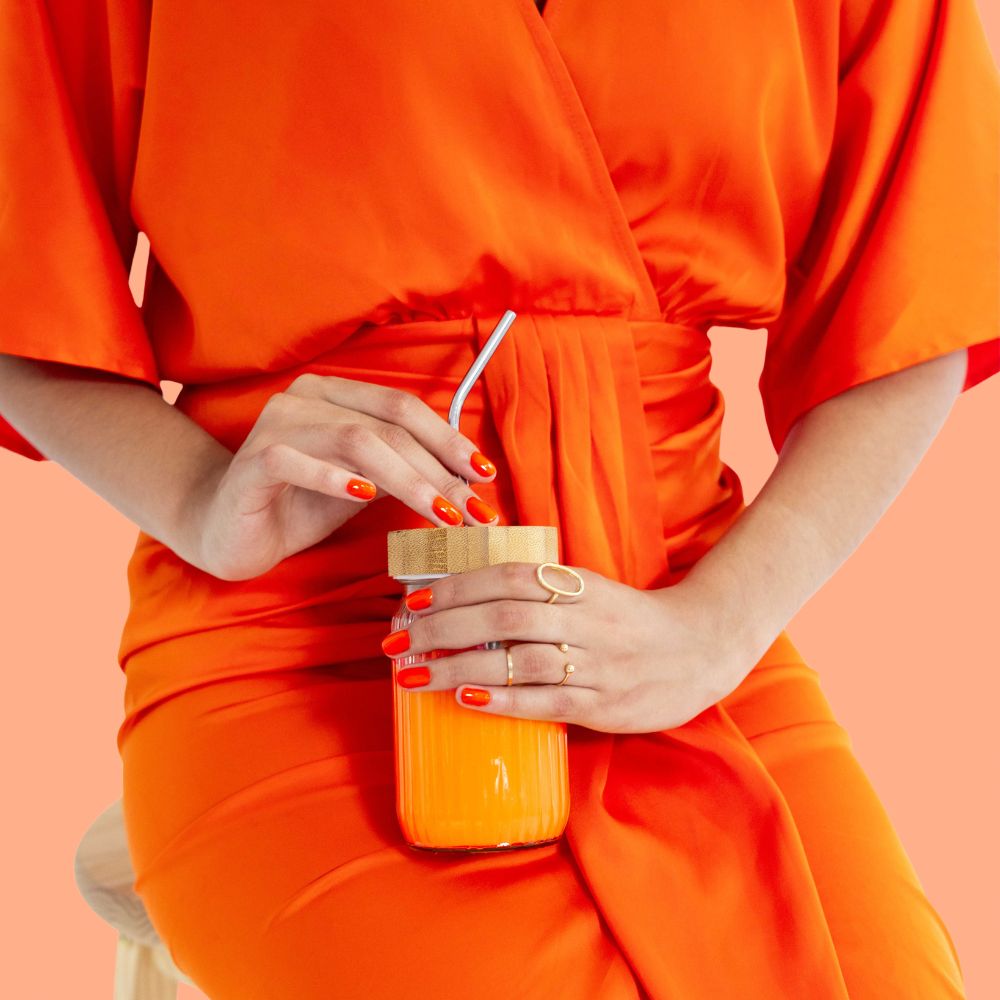 Vernis Semi-Permanent Tangerine - sans HEMA - Vegan - dass Paris Vernis Semi-Permanent Tangerine - sans HEMA - Vegan - dass Paris