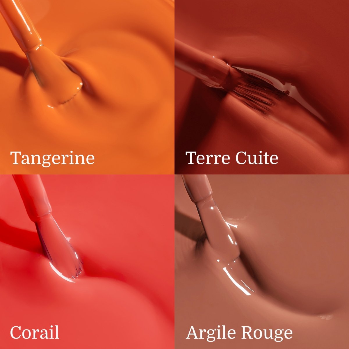 texture tangerine terre cuite corail argile rouge
