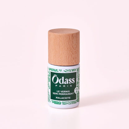 vernis semi permanent malachite