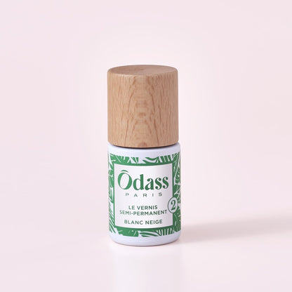 blanc neige vernis semi permanent