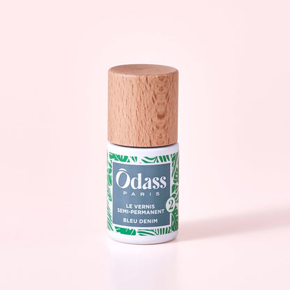 Le vernis semi - permanent - Bleu Denim - Odass - Paris