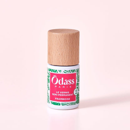 Le vernis semi - permanent - Framboise - Odass - Paris