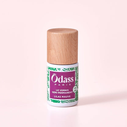 Le vernis semi - permanent - Lilas Mauve - Odass - Paris